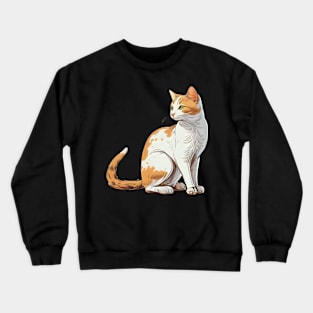 I Love You My Lady Cat - Love Cats Crewneck Sweatshirt